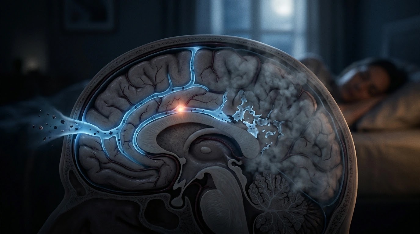 Glymphatic Clearance: Why Micro-Arousals Cause Brain Fog